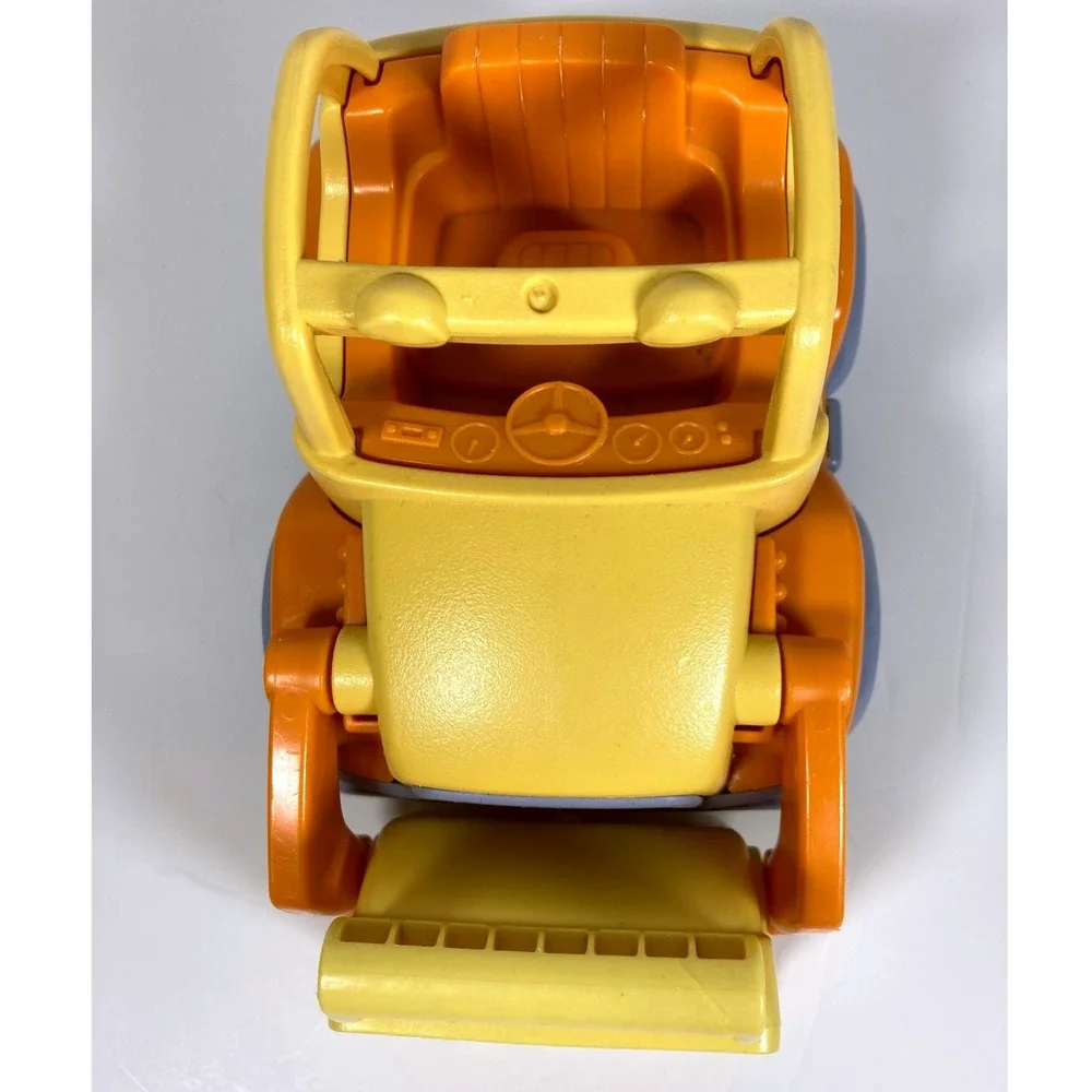 Green Toys Yellow‎ and Orange Recycled Plastic Bulldozer Construction Vehicle